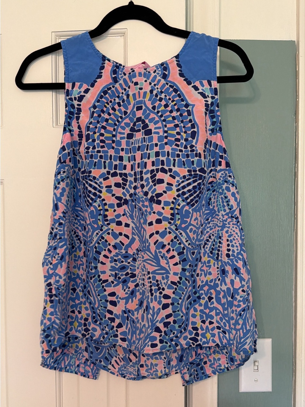 100% silk Lilly Pulitzer tank top